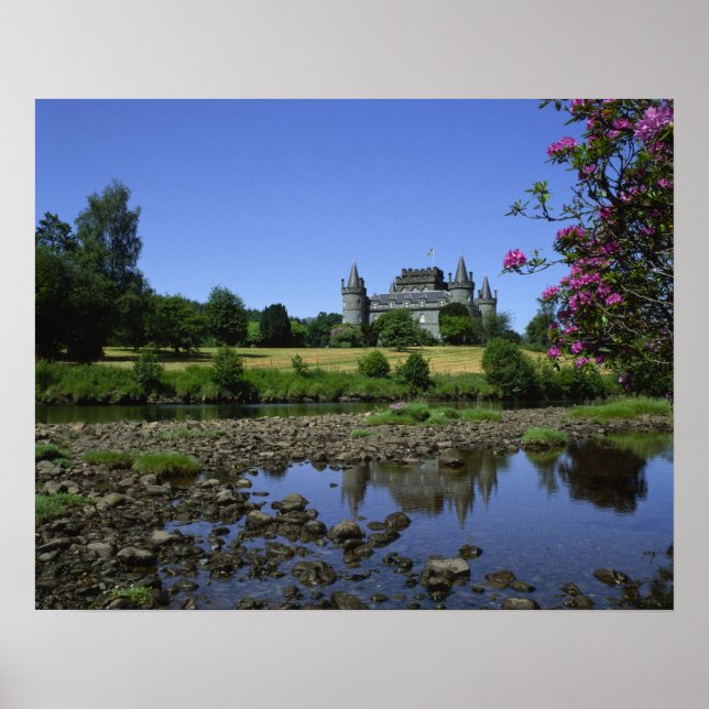 Póster Inverary Castle, Strathclyde, Scotland (Frente)
