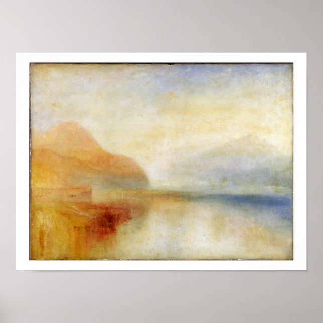 Póster Inverary Pier, Loch Fyne, Morning, c.1840-50 (petr (Frente)