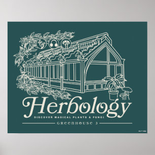 Póster Invernadero de Herbología de HOGWARTS™