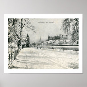 Póster Inverness, Escocia, En Invierno De 1913