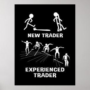 Póster Inversor experimentado Comerciante