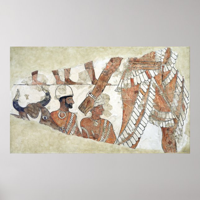 Póster Investidura del rey por la diosa Ishtar (Frente)