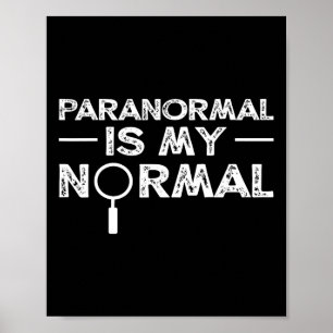Póster Investigador Paranormal Cazador de Fantasmas Regal