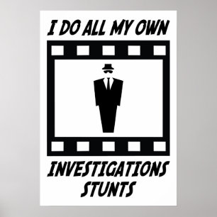 Póster Investigations Stunts