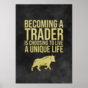 Póster Investor Becoming A Trader