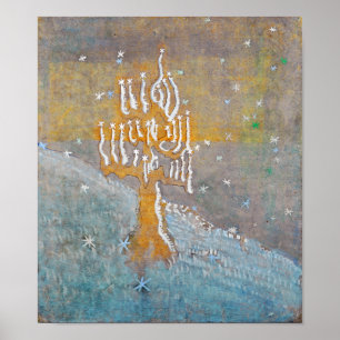 Póster Invierno 1 Mikalojus Konstantinas Ciurlionis