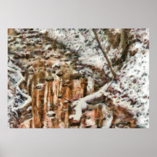 Póster Invierno - Armonía de la Naturaleza