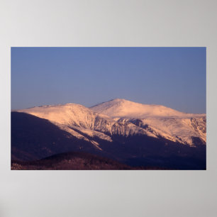 Póster Invierno del Monte Washington