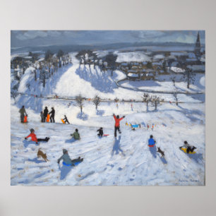 Póster Invierno divertido Chatsworth 2010