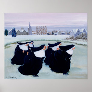 Póster Invierno en el Convento