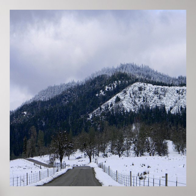 Póster Invierno en el país...... (Frente)