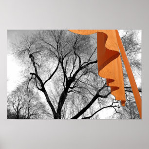 Póster Invierno en el parque