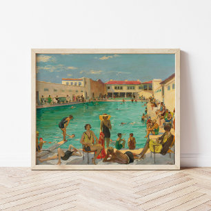 Póster Invierno En Florida Sir John Lavery