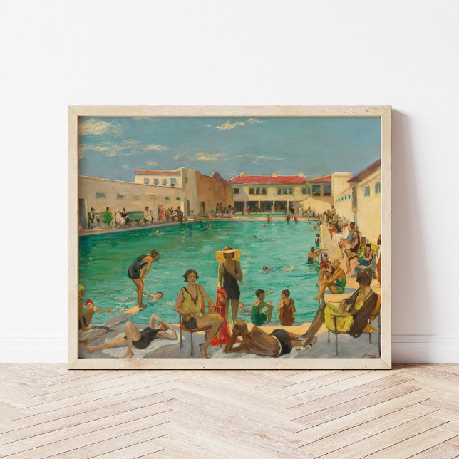 Póster Invierno En Florida | Sir John Lavery (Subido por el creador)