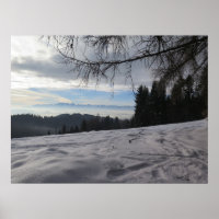 Invierno en las montañas de Gorce