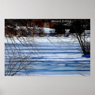 Póster Invierno en South Jersey