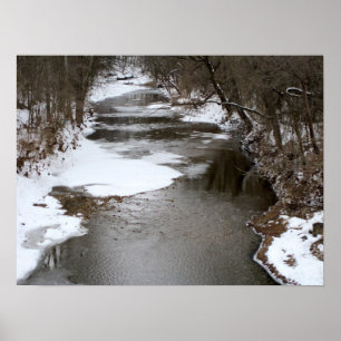 Póster Invierno en The Creek