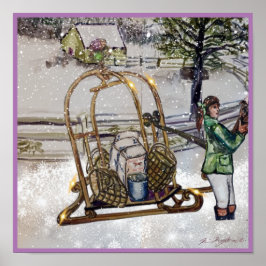 Póster Invierno en Thistlebrook Stables