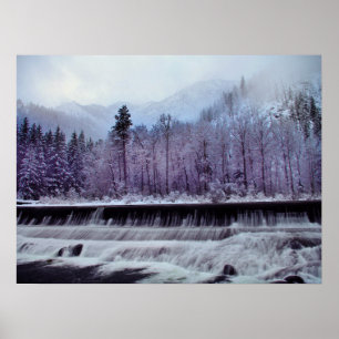 Póster Invierno en Wenatchee