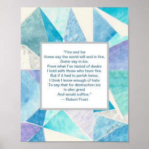 Póster Invierno iluminado