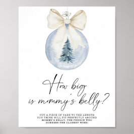 Póster Invierno, qué grande es la poster del juego de vie