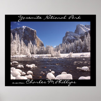 Póster Invierno Yosemite