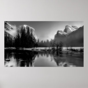 PÓSTER INVIERNO YOSEMITE