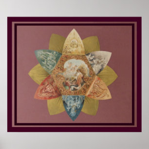 Póster Invitación al baile Mardi Gras