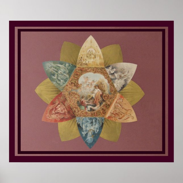 Póster Invitación al baile Mardi Gras (Frente)