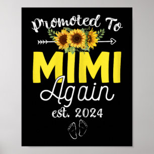 Póster Invitación De Embarazo A Mimi De Nuevo Est 2024