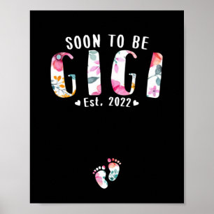 Póster Invitación De Embarazo Pronto Será Mamá Est 2022