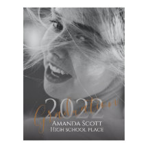 Invitación de foto personalizada moderna y trendy