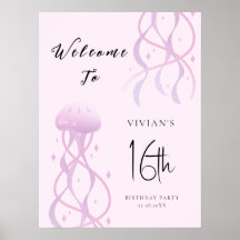 Invitación para fiesta de dulces dieciséis de colo