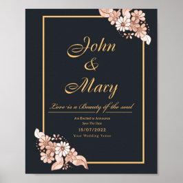 Póster Invitaciones de la fête de graduation simple et mo