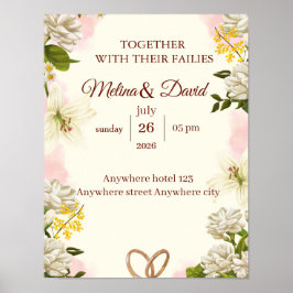 Póster invitation