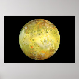 Póster Io (Luna de Júpiter)