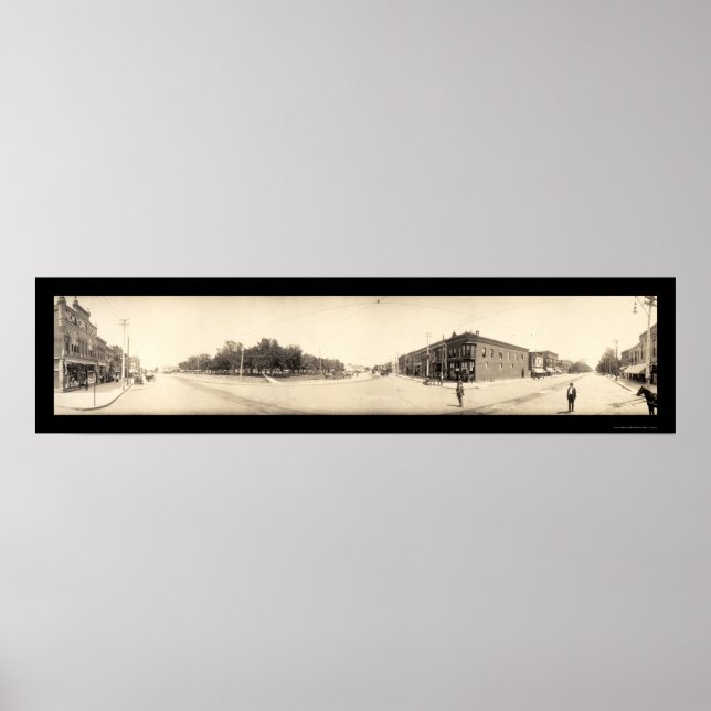 Póster Iola, KS Photo 1909 (Frente)