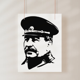 Póster Iósif Stalin, URSS, CCCP, Unión Soviética, Comunis