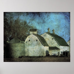 Póster Iowa Barn 7