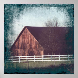 Póster Iowa Barn 8