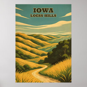 Póster Iowa Loess Hills V02