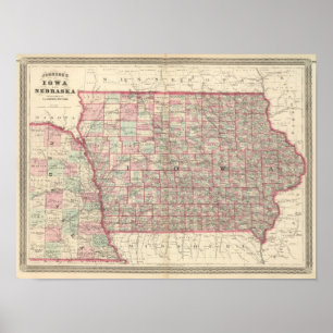 Póster Iowa y Nebraska