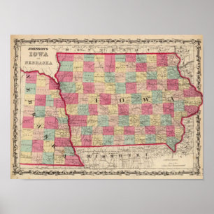 Póster Iowa y Nebraska 2