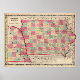 Póster Iowa y Nebraska 2