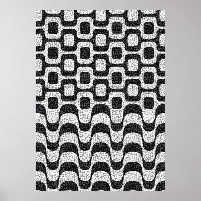 Póster Ipanema / Copacabana Boardwalk (Frente)