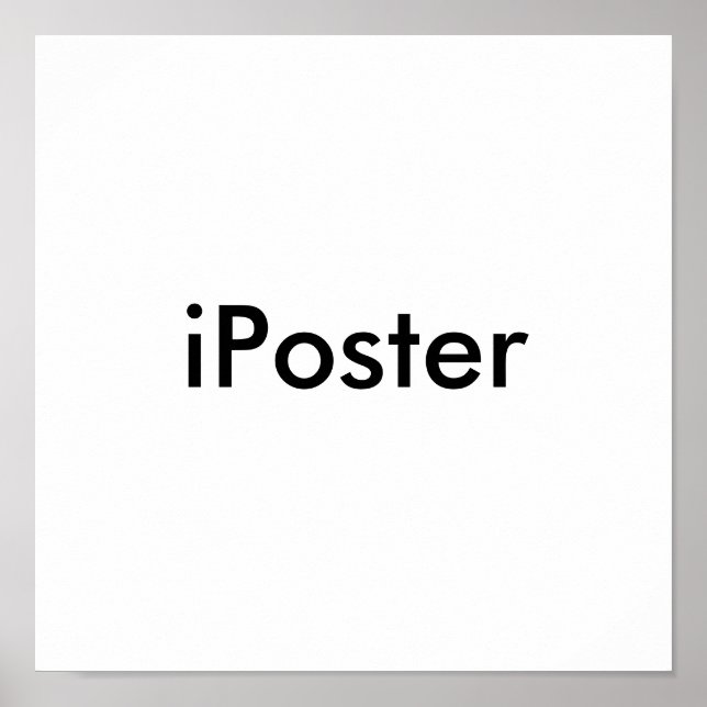 Póster iPoster (Frente)