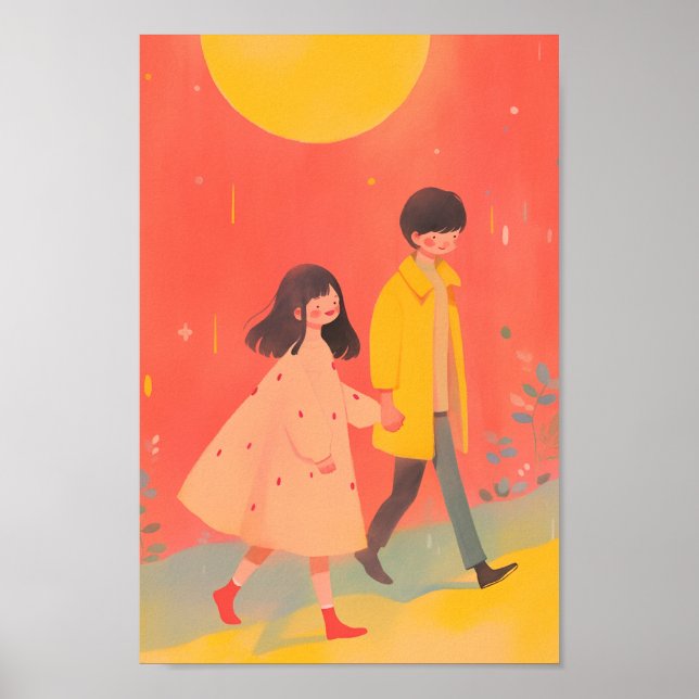 Póster Ir a dar un paseo (Frente)