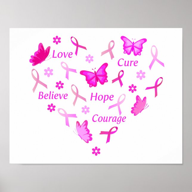 Póster Ir a rosa (Frente)