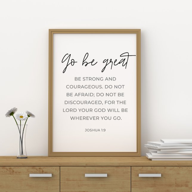 Póster Ir a ser un gran Rótulo, Poster de la Biblia contr (Subido por el creador)