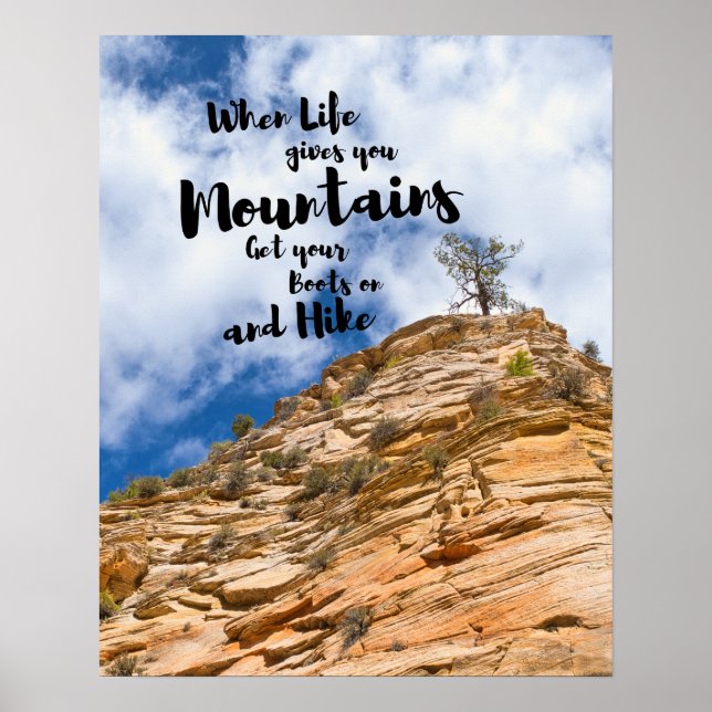 Póster Ir a una excursión (Frente)